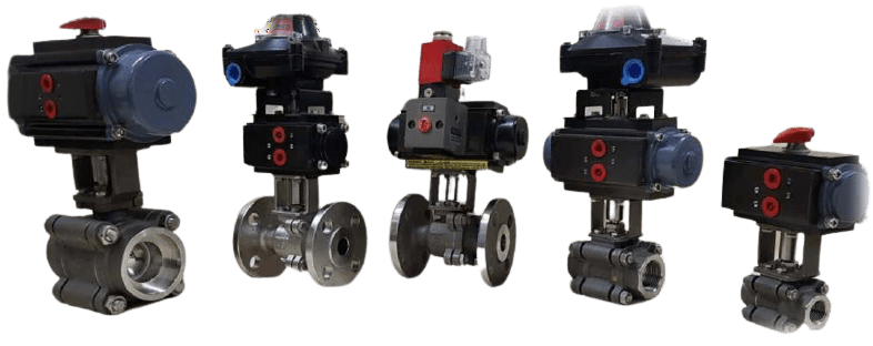 Variable Ends For On Off and Control Ball Valves