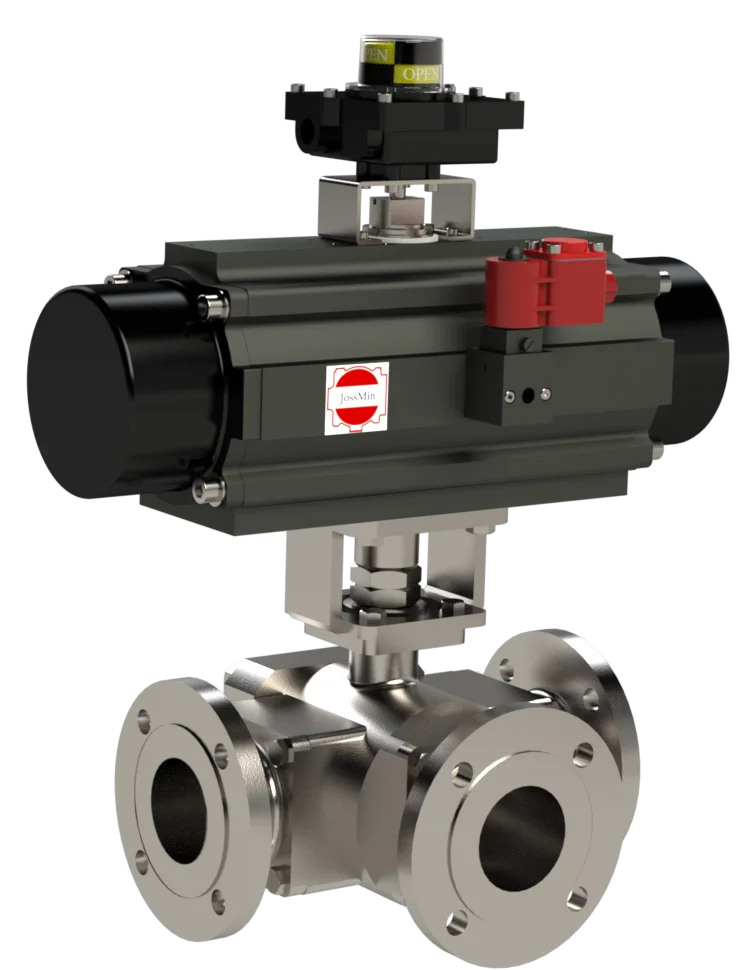 JossMin 3 Way Ball Valve JossMin's Three Way Ball Valve with Automations