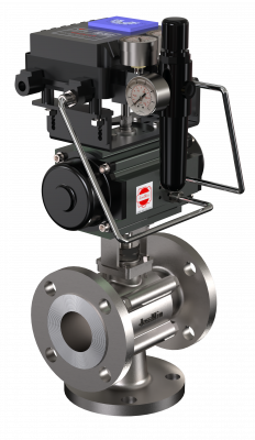 JossMin's Tri Port Ball Valve with Automation