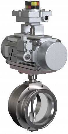 Tri Clover Butterfly Valve with Automations